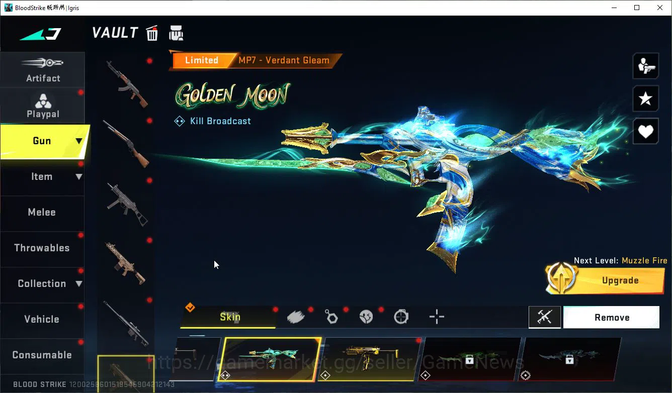 Blood Strike Accounts ASIA|4 ETERNAL [JET-COMET,M4A1,AK47,KAG6]+4 MELE+C image 14