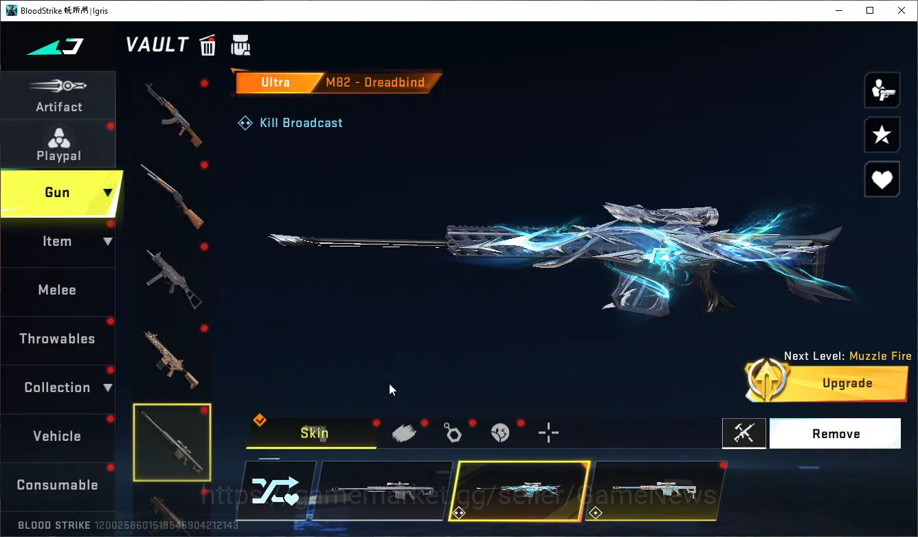 Blood Strike Accounts ASIA|4 ETERNAL [JET-COMET,M4A1,AK47,KAG6]+4 MELE+C image 15