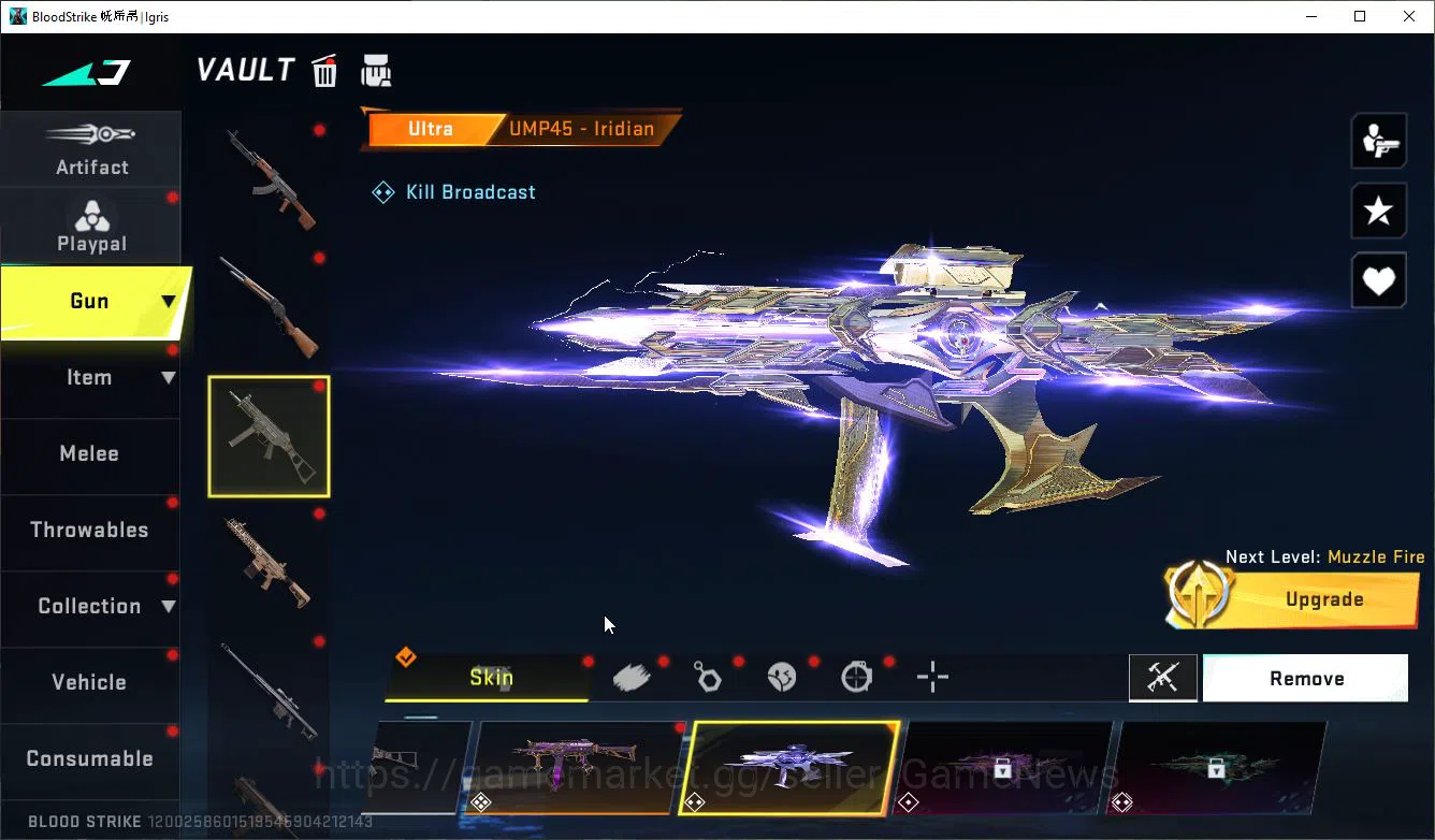 Blood Strike Accounts ASIA|4 ETERNAL [JET-COMET,M4A1,AK47,KAG6]+4 MELE+C image 17