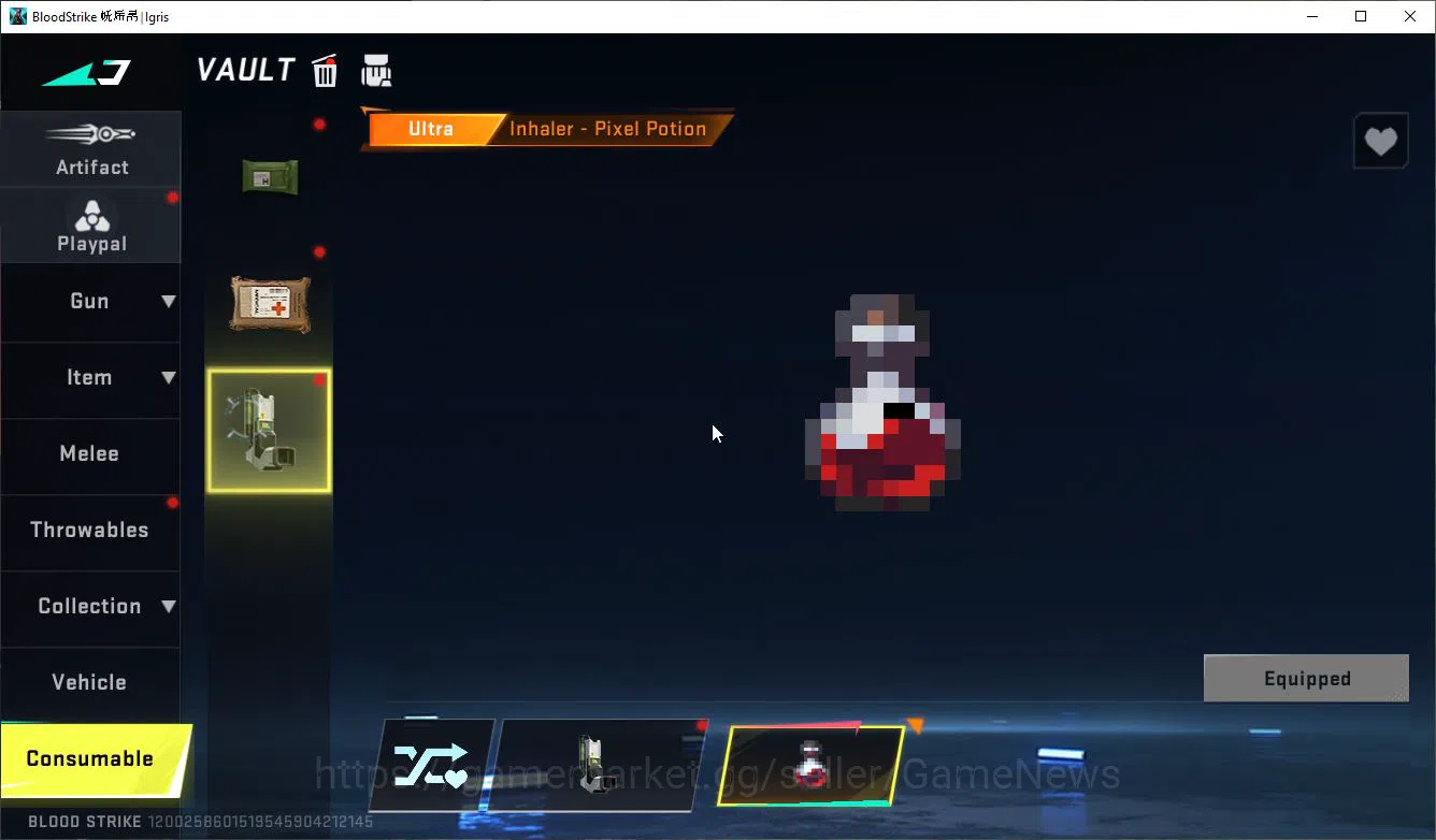 Blood Strike Accounts ASIA|4 ETERNAL [JET-COMET,M4A1,AK47,KAG6]+4 MELE+C image 2
