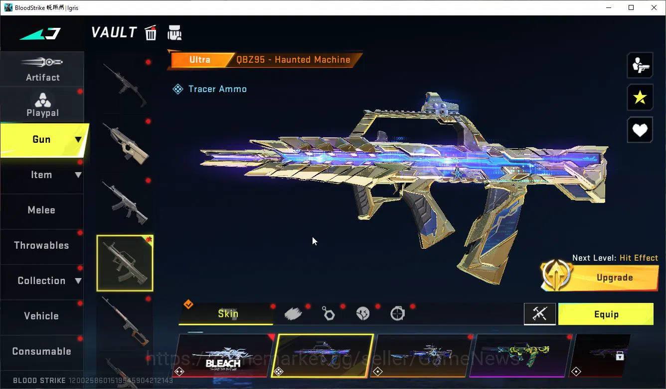 Blood Strike Accounts ASIA|4 ETERNAL [JET-COMET,M4A1,AK47,KAG6]+4 MELE+C image 20
