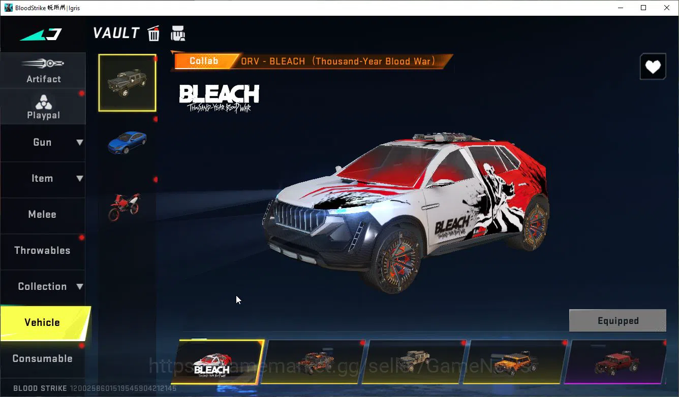 Blood Strike Accounts ASIA|4 ETERNAL [JET-COMET,M4A1,AK47,KAG6]+4 MELE+C image 5