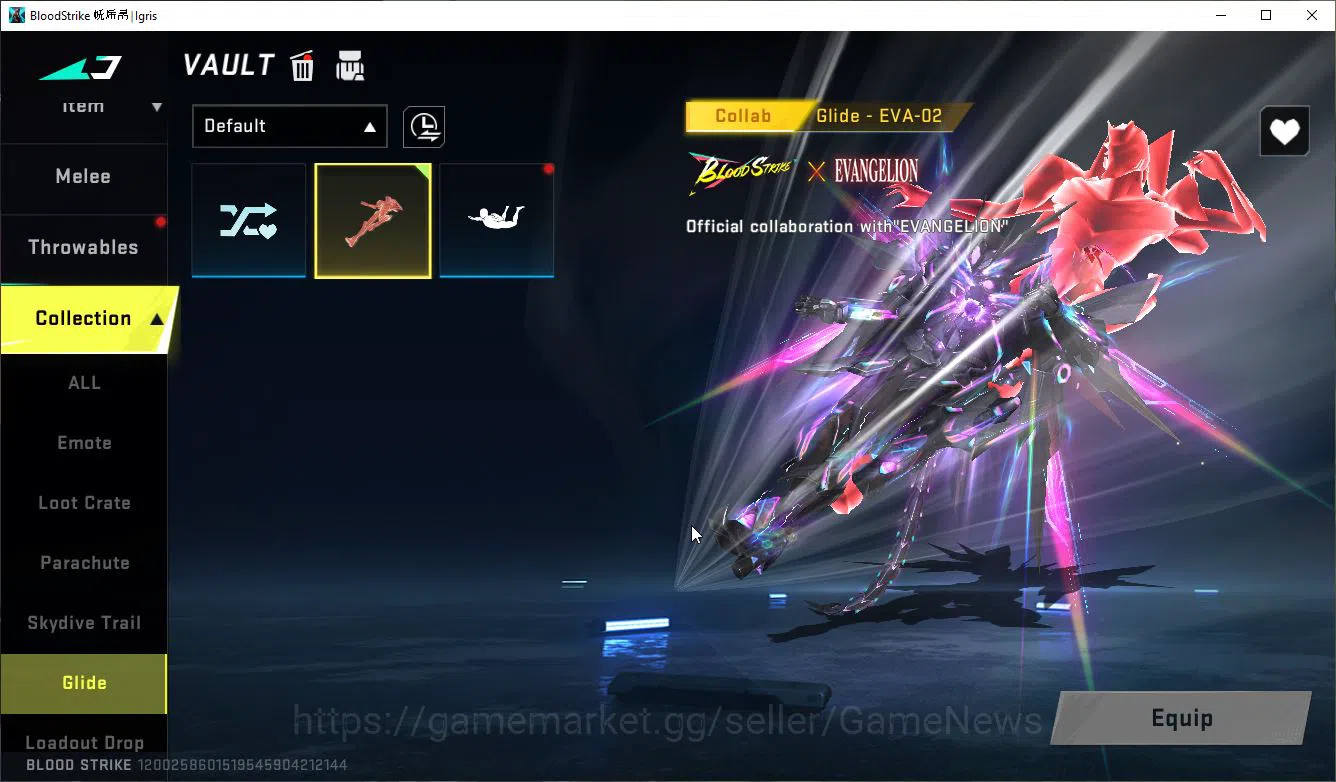 Blood Strike Accounts ASIA|4 ETERNAL [JET-COMET,M4A1,AK47,KAG6]+4 MELE+C image 7