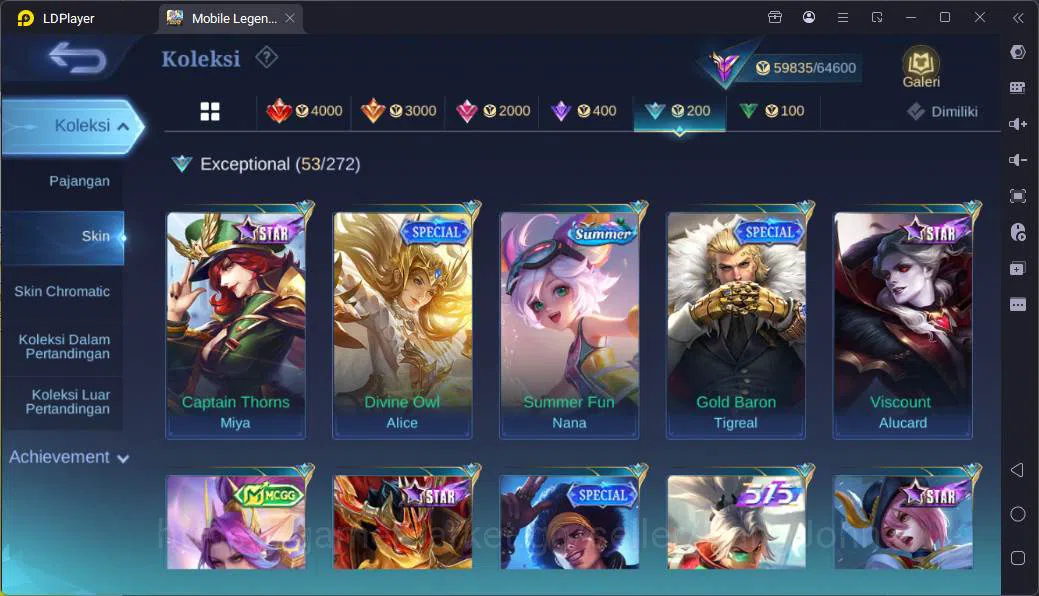 Mobile Legends: Bang Bang Accounts Hero 96|Skin 222|Kof Dyrroth+Karina,Prime Granger, image 11