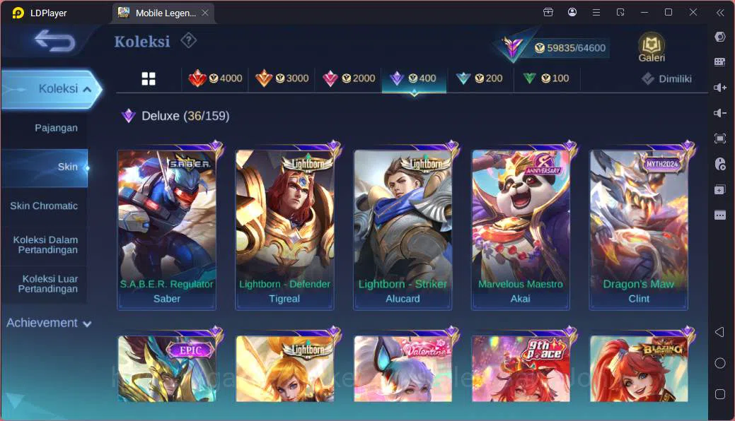 Mobile Legends: Bang Bang Accounts Hero 96|Skin 222|Kof Dyrroth+Karina,Prime Granger, image 16