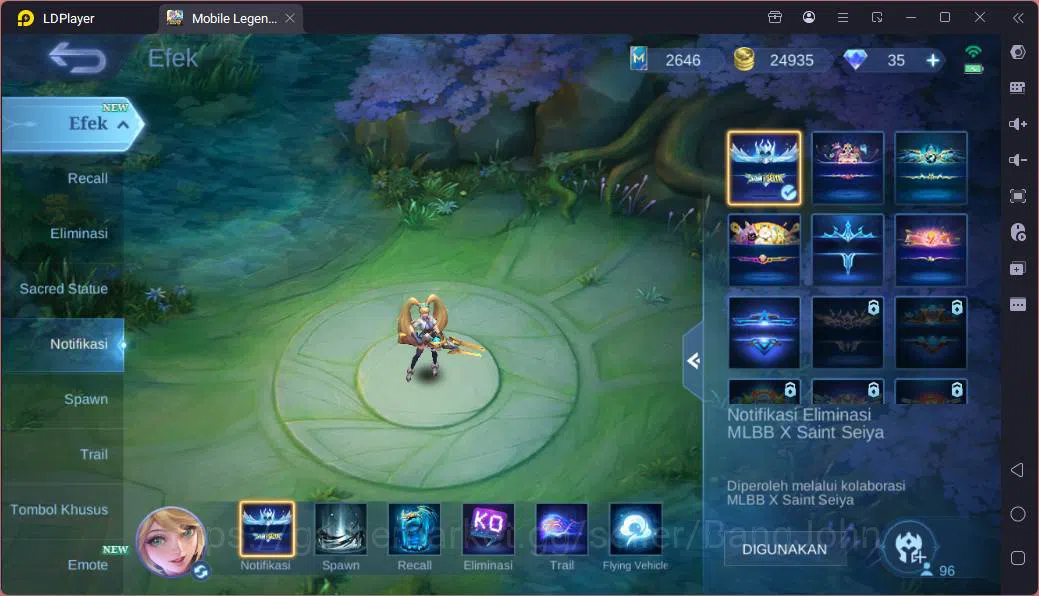 Mobile Legends: Bang Bang Accounts Hero 96|Skin 222|Kof Dyrroth+Karina,Prime Granger, image 5