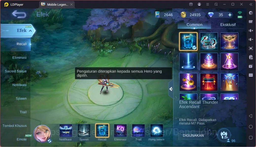 Mobile Legends: Bang Bang Accounts Hero 96|Skin 222|Kof Dyrroth+Karina,Prime Granger, image 7
