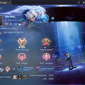 Mobile Legends: Bang Bang Collector Hero 96|Skin 222|Kof Dyrroth+Karina,Prime Granger, image 1