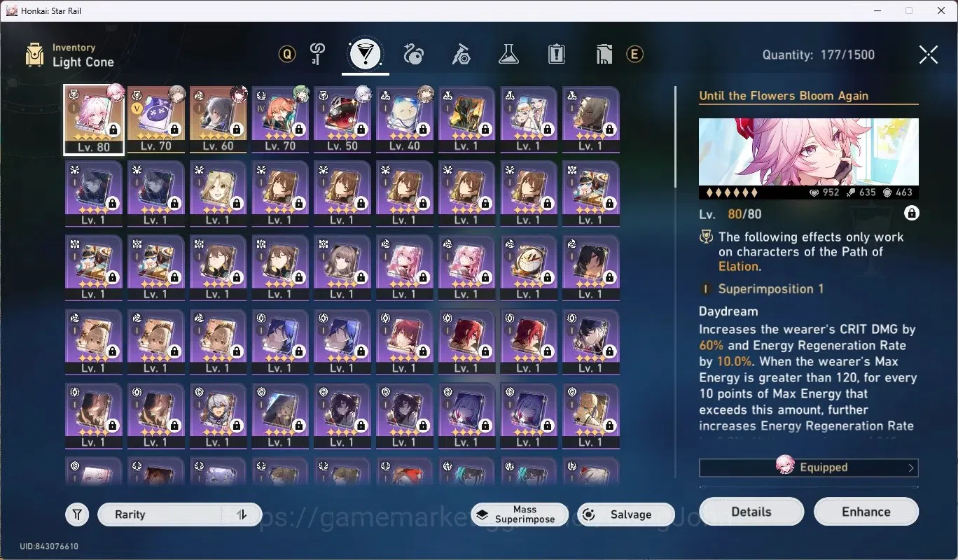 Honkai Star Rail Accounts ASIA|TL 61|4 Char Limited[Evanescia E1+Sign,Yao Gu image 3