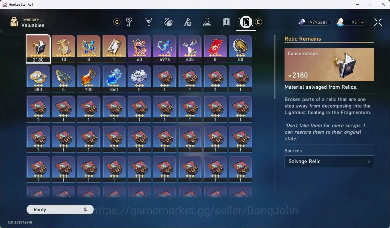 Honkai Star Rail Accounts ASIA|TL 61|4 Char Limited[Evanescia E1+Sign,Yao Gu image 8