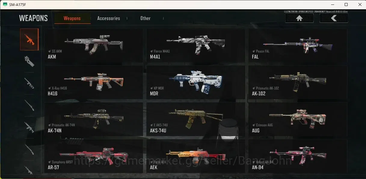 Arena Breakout Accounts High Value Mobile | S11 |SV 85.2 M|CV 46 M|Exclusive Gun[X-Ray H416,Symphony AR57,Koi LR-AR2,Squire 13