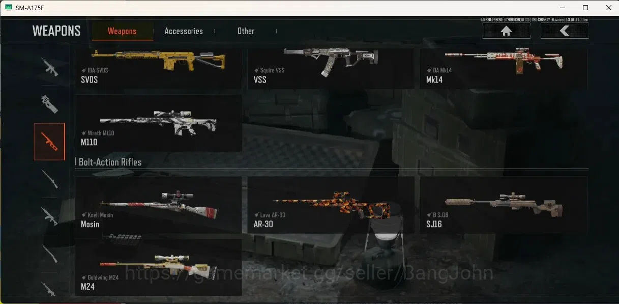 Arena Breakout Accounts High Value Mobile | S11 |SV 85.2 M|CV 46 M|Exclusive Gun[X-Ray H416,Symphony AR57,Koi LR-AR2,Squire 16