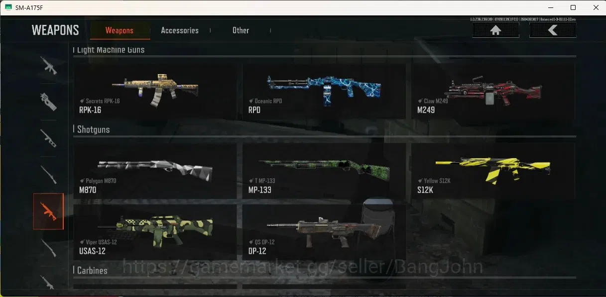 Arena Breakout Accounts High Value Mobile | S11 |SV 85.2 M|CV 46 M|Exclusive Gun[X-Ray H416,Symphony AR57,Koi LR-AR2,Squire 17