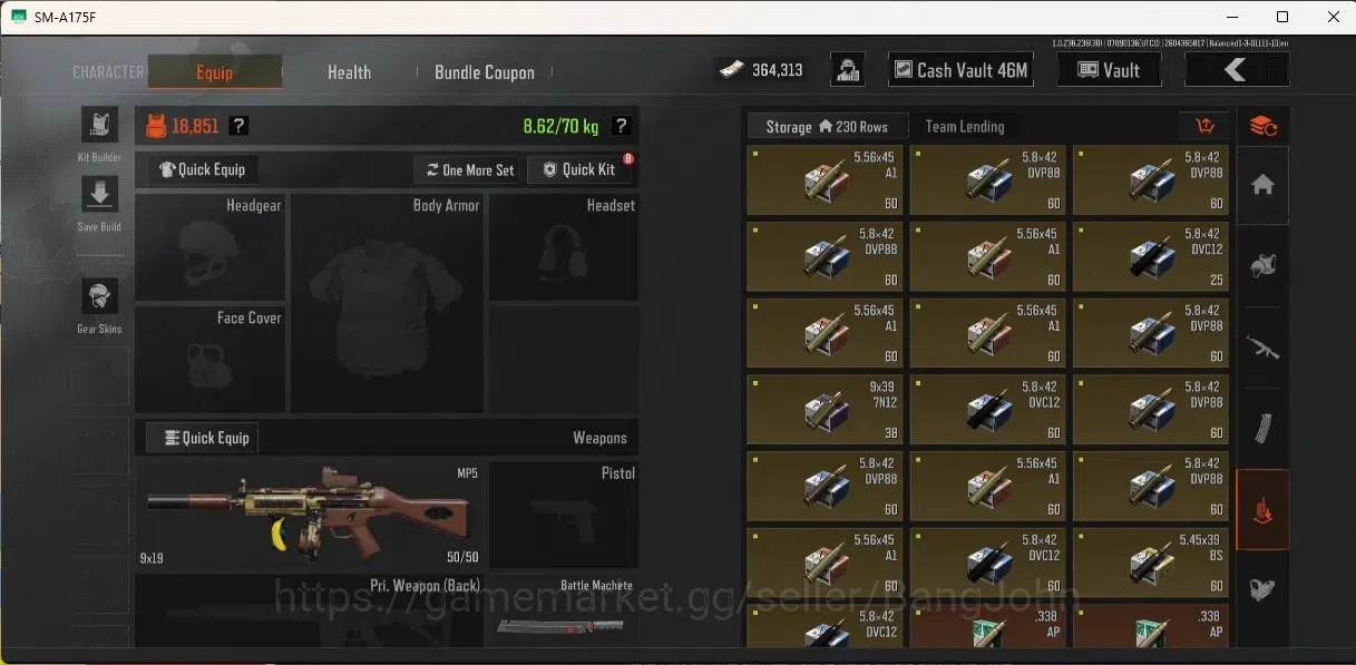 Arena Breakout Accounts High Value Mobile | S11 |SV 85.2 M|CV 46 M|Exclusive Gun[X-Ray H416,Symphony AR57,Koi LR-AR2,Squire 5