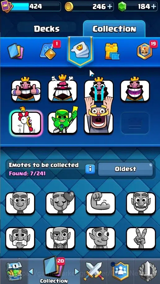 Clash Royale Accounts High-End Lv 424|KTL 10|Trophy 3057|Card 53/121|1 Hero,3 EVO|2 MAX 10 Epic,18 Rare,22 Common|Gems 10
