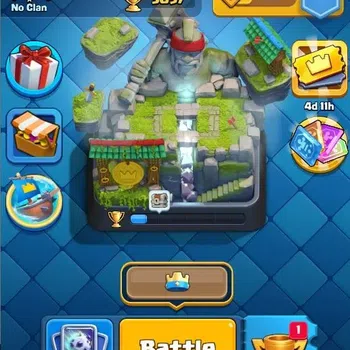 Clash Royale Accounts High-End Lv 424|KTL 10|Trophy 3057|Card 53/121|1 Hero,3 EVO|2 MAX 10 Epic,18 Rare,22 Common|Gems