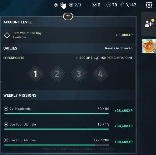 Valorant Accounts AP Server |Lvl 20| Ready Ranked | 8 Agent (Yoru, V image 2