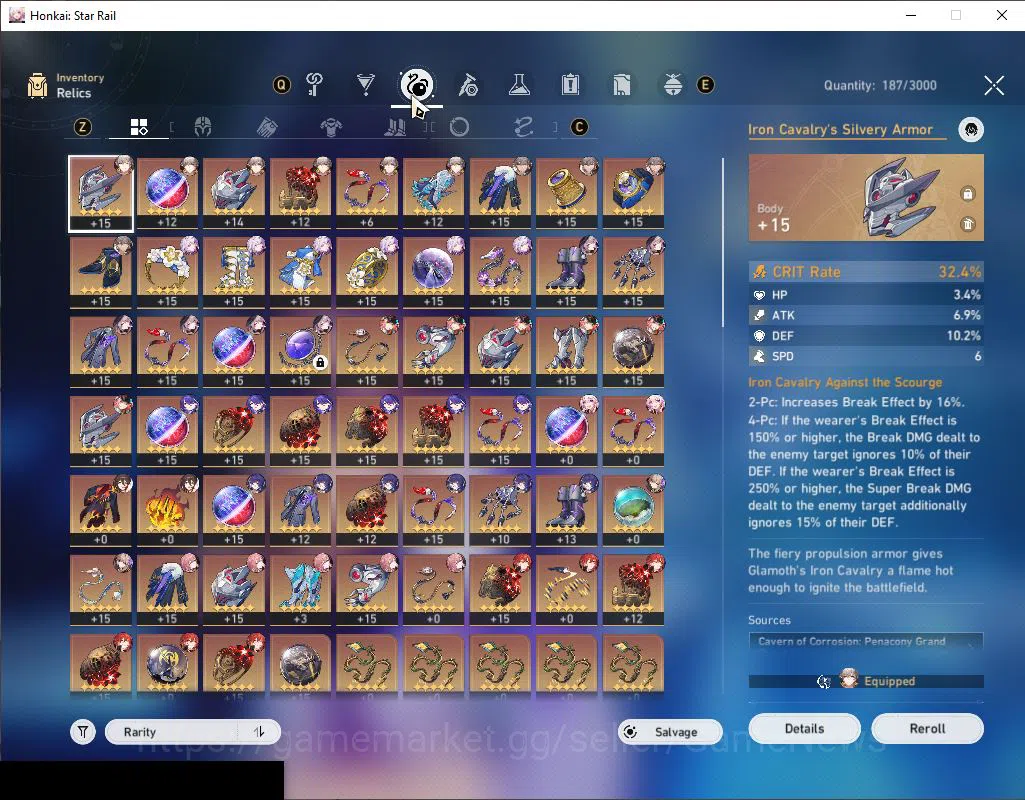 Honkai Star Rail Accounts ASIA|TL65|Free ZZZ|9 Limited|Castorice+Sign,Everng image 6
