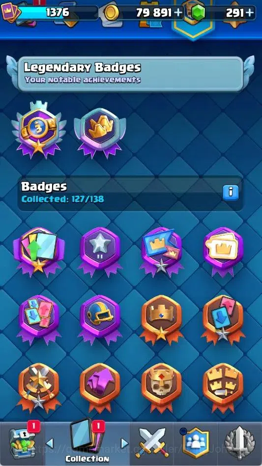 Clash Royale Accounts Mobile | Trophy 14000|KTL 15|Card 121|5 Max L16|11 image 11