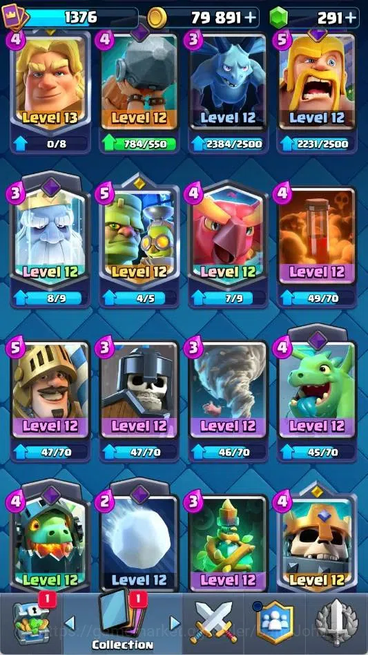 Clash Royale Accounts Mobile | Trophy 14000|KTL 15|Card 121|5 Max L16|11 image 16
