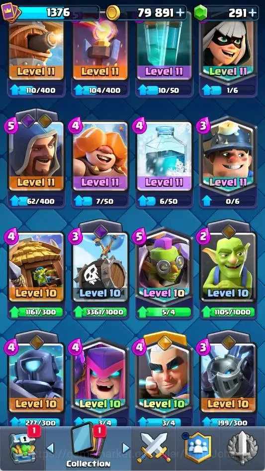 Clash Royale Accounts Mobile | Trophy 14000|KTL 15|Card 121|5 Max L16|11 image 19