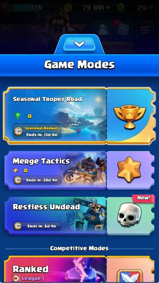 Clash Royale Accounts Mobile | Trophy 14000|KTL 15|Card 121|5 Max L16|11 image 2