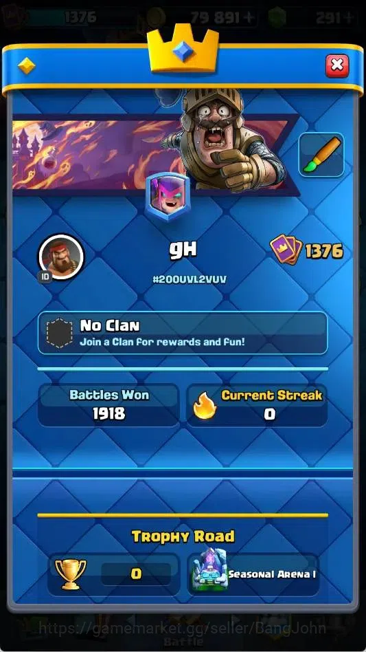 Clash Royale Accounts Mobile | Trophy 14000|KTL 15|Card 121|5 Max L16|11 image 3