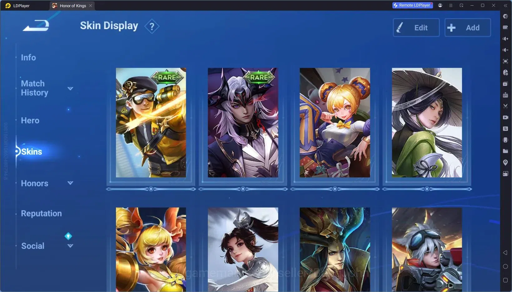 Honor of Kings Accounts Global |54H 28S|Legend Lady Sun, Legend Angela, 5  image 6