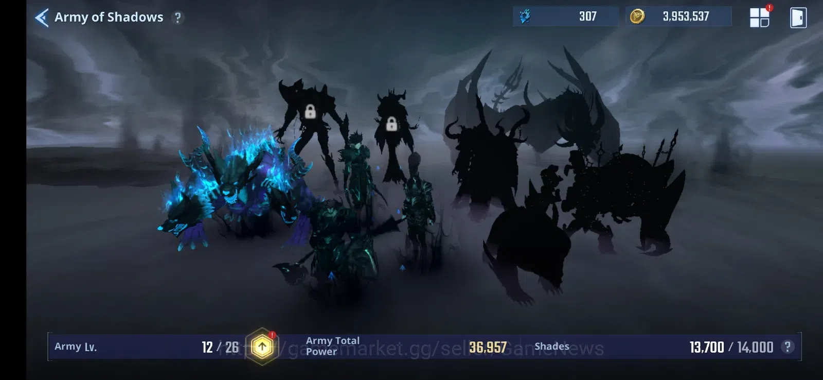 Solo Leveling: ARISE Accounts Total Power 545K |11SSR| GotoA5+SignA1, AmamiyaA6+signA4, ChaHaeA2+signA5, Meilin+Sign 5
