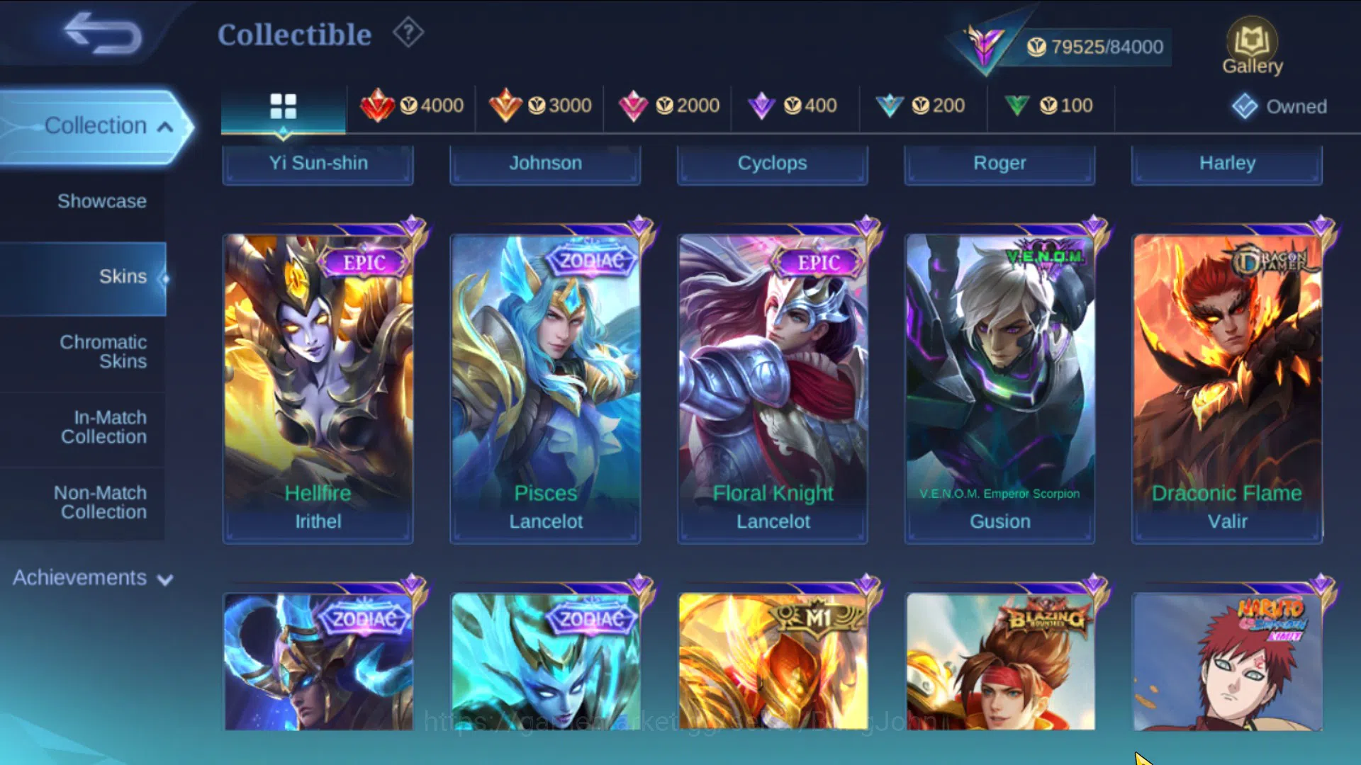 Mobile Legends: Bang Bang Accounts Hero 131|Skin 300|Legend Gusion|TF Xborg|Prime Bea image 12