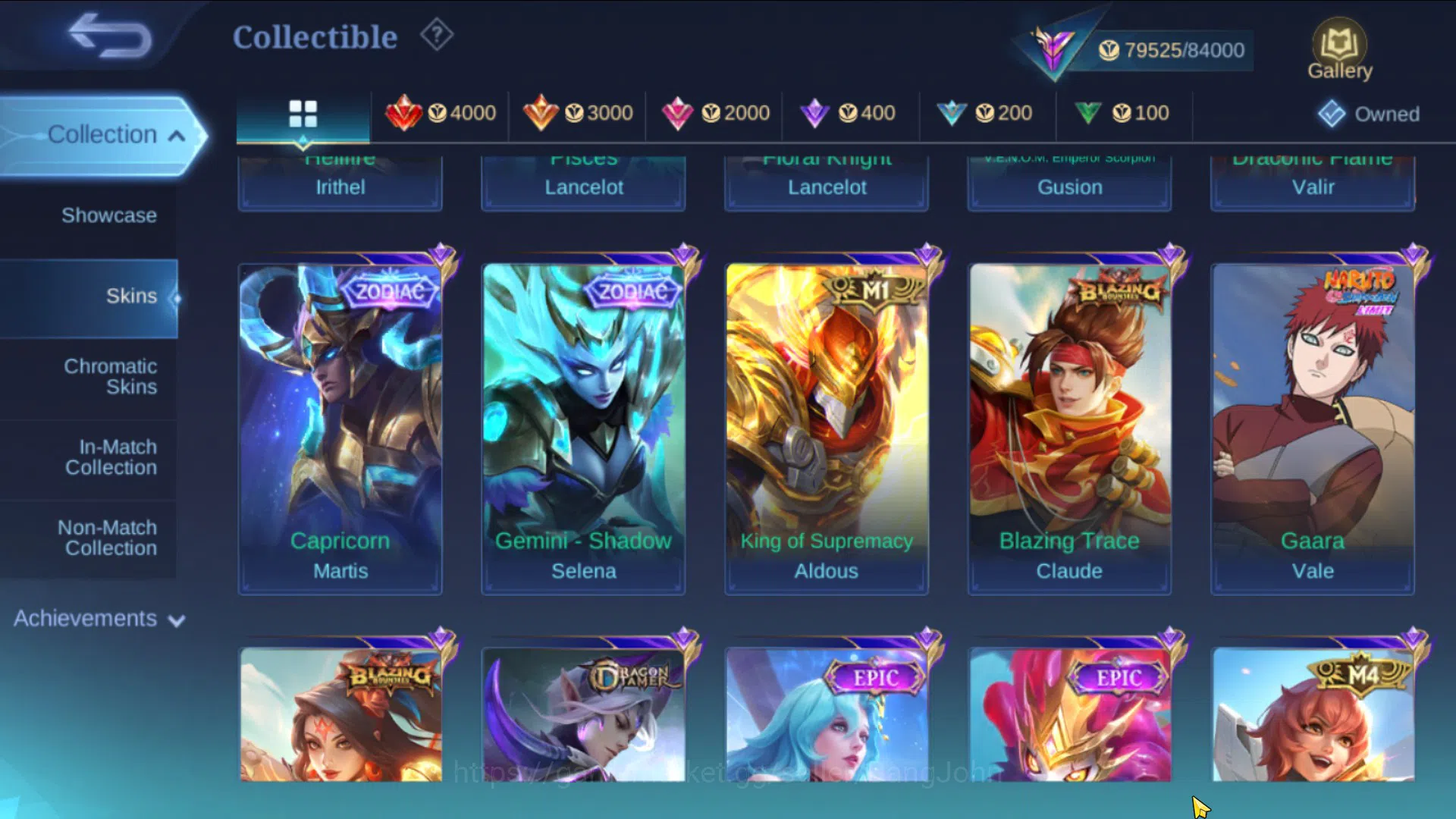 Mobile Legends: Bang Bang Accounts Hero 131|Skin 300|Legend Gusion|TF Xborg|Prime Bea image 13
