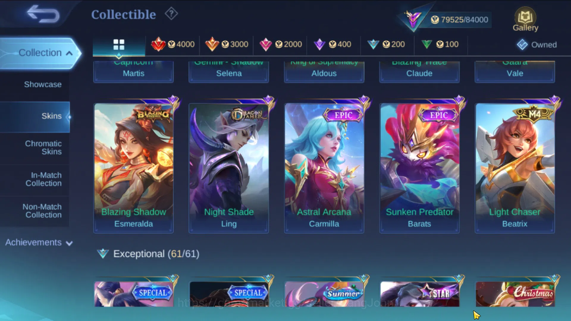Mobile Legends: Bang Bang Accounts Hero 131|Skin 300|Legend Gusion|TF Xborg|Prime Bea image 14