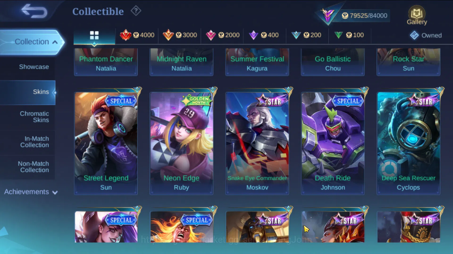 Mobile Legends: Bang Bang Accounts Hero 131|Skin 300|Legend Gusion|TF Xborg|Prime Bea image 17