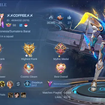 Mobile Legends: Bang Bang Collector Hero 131|Skin 300|Legend Gusion|TF Xborg|Prime Bea image 1