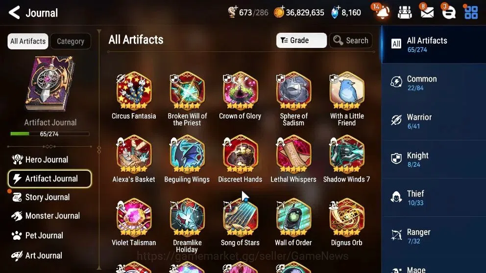 Epic Seven Accounts High-End GLOBAL UnVerif|New Era|10 ML(Rhiana&Luc,BysHwayung,DB Senya,etc)+Ab Fumyr,Renak,Estele,etc|532 9