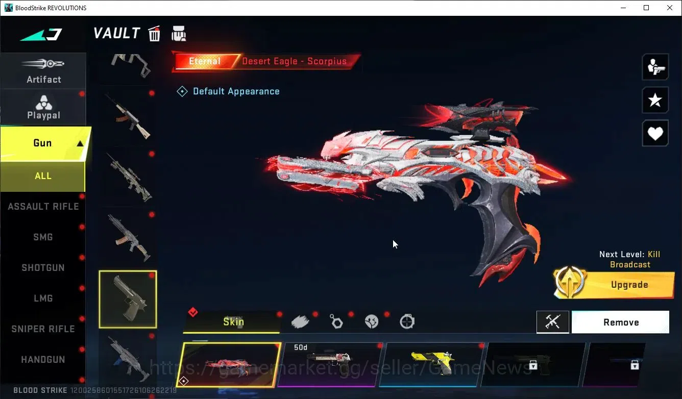 Blood Strike Accounts ASIA|ETERNAL lv4 Karl98,DeAgle+COLLAB TR MCX,FN2K, image 10