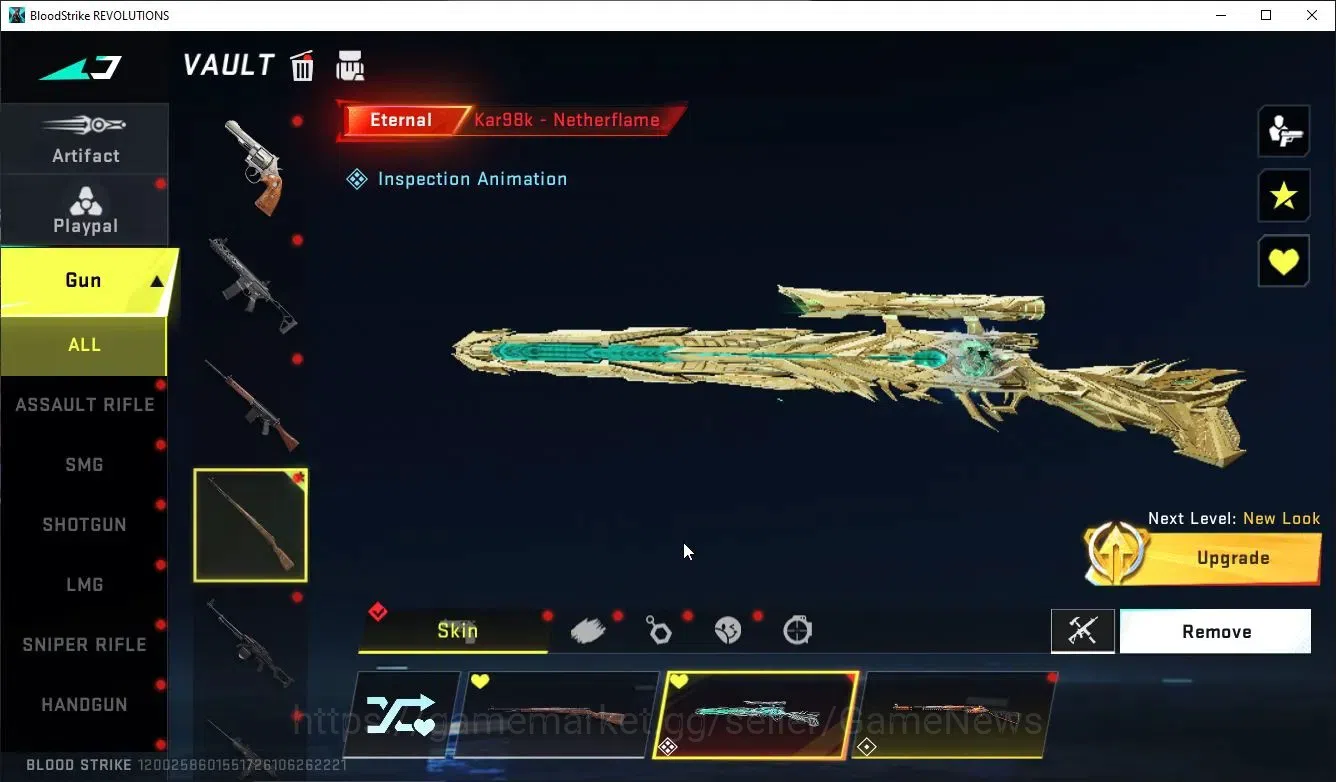 Blood Strike Accounts ASIA|ETERNAL lv4 Karl98,DeAgle+COLLAB TR MCX,FN2K, image 11