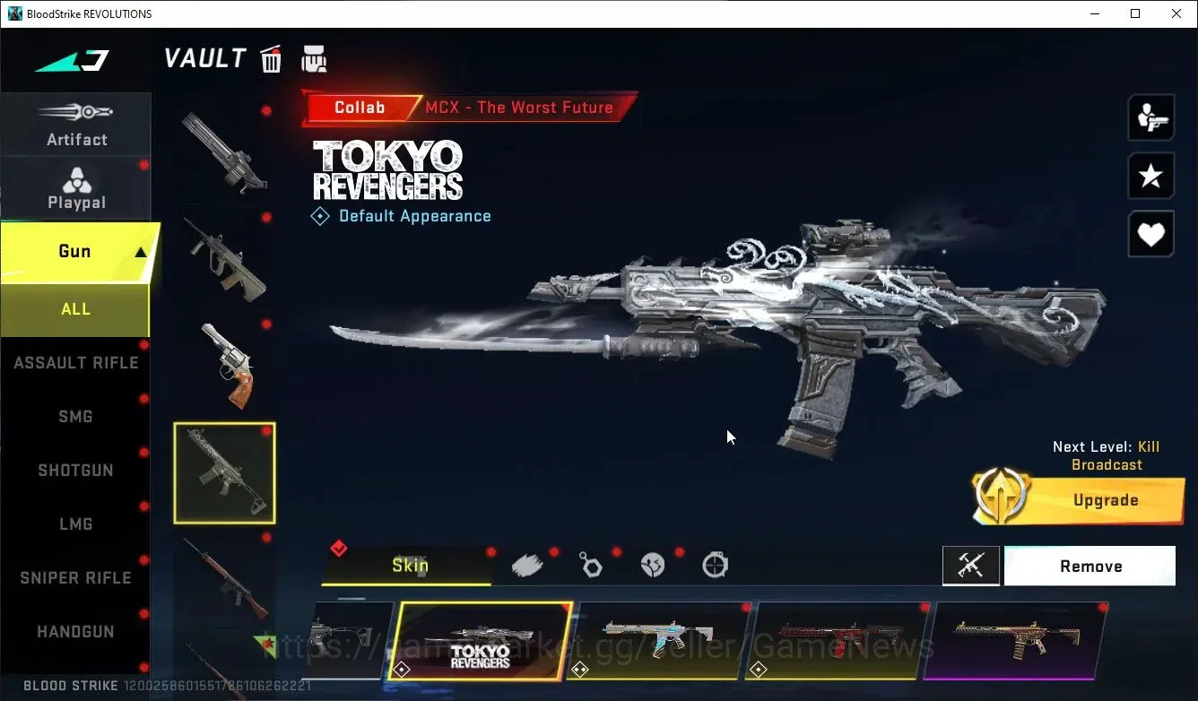 Blood Strike Accounts ASIA|ETERNAL lv4 Karl98,DeAgle+COLLAB TR MCX,FN2K, image 13