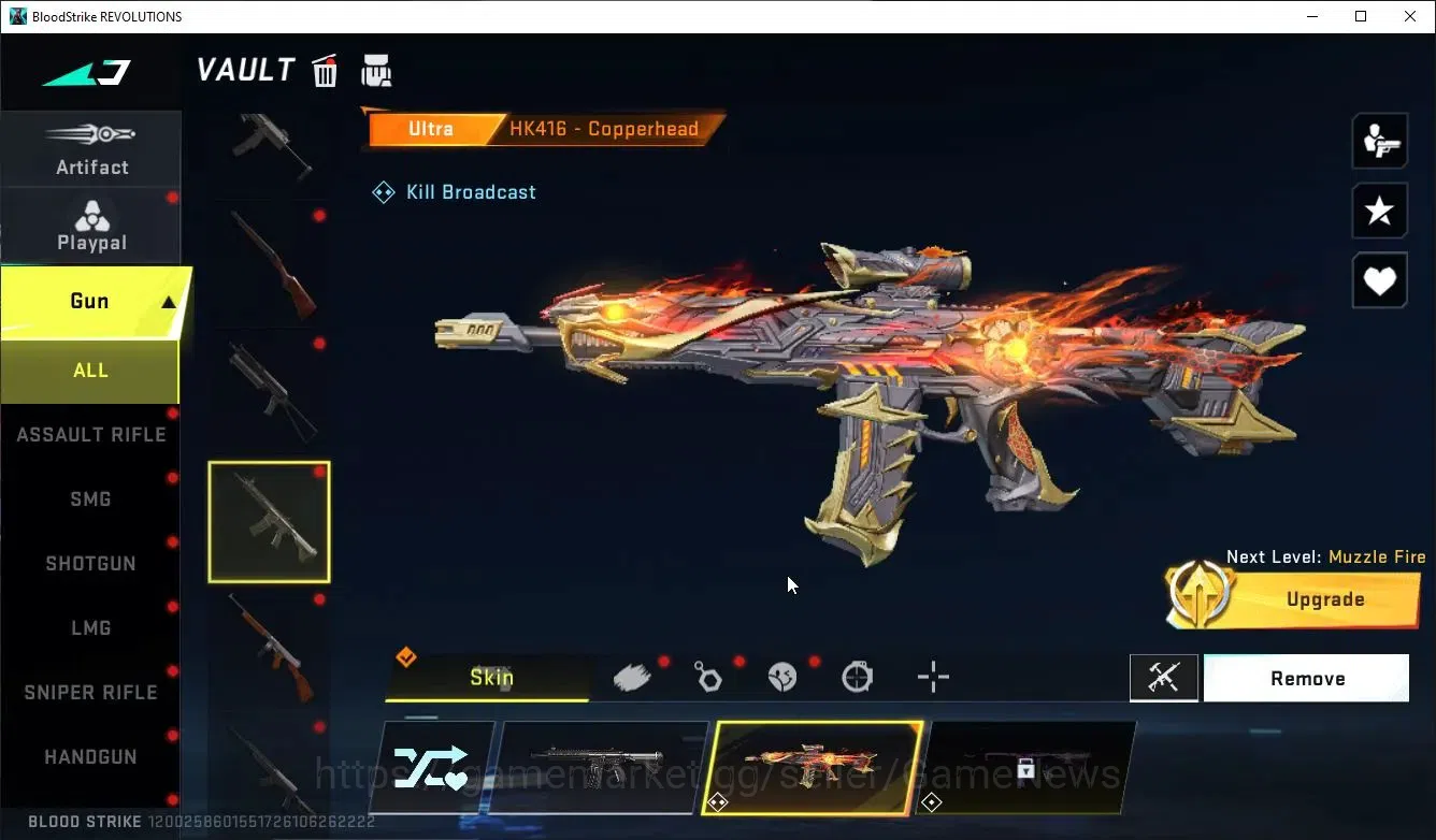 Blood Strike Accounts ASIA|ETERNAL lv4 Karl98,DeAgle+COLLAB TR MCX,FN2K, image 16