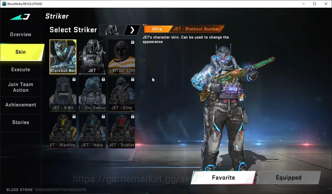 Blood Strike Accounts ASIA|ETERNAL lv4 Karl98,DeAgle+COLLAB TR MCX,FN2K, image 9