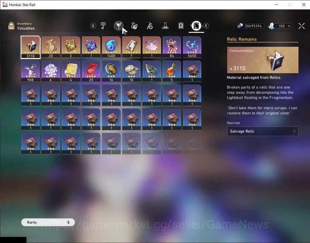 Honkai Star Rail Accounts Asia|TL 60|Premium Elation|11 Limited|Sparxie,Spar image 10