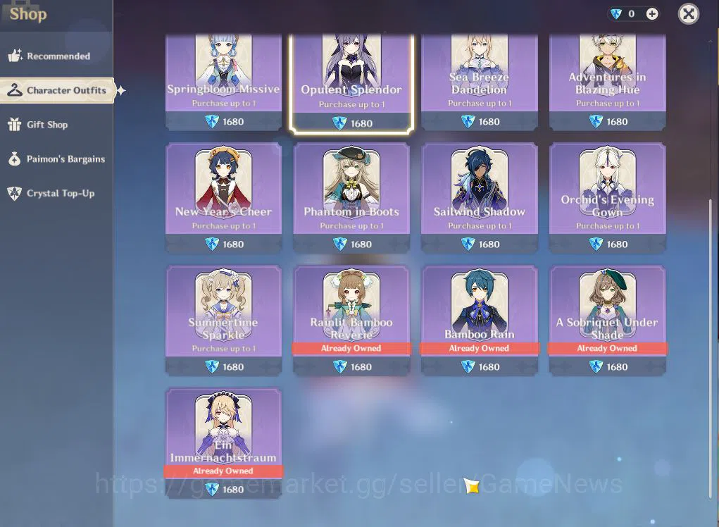 Genshin Impact Accounts ASIA|AR58|PremTeam Flins|12Limited+6(*5Weapon)|Ine image 17