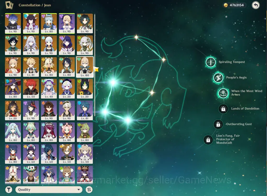 Genshin Impact Accounts ASIA|AR58|PremTeam Flins|12Limited+6(*5Weapon)|Ine image 3