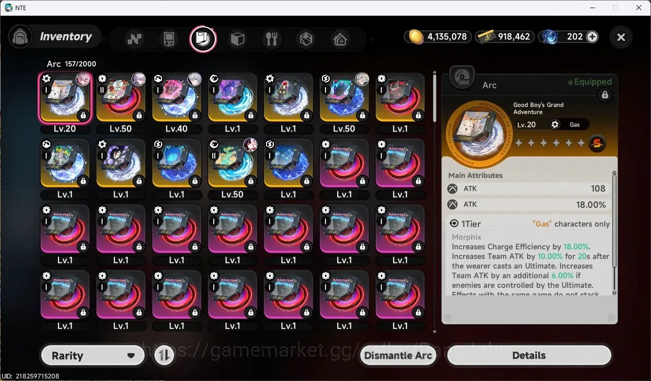 Neverness to Everness Accounts NA| Lv 38 |5 S-Class/2 Limited [(Lacrimosa A4+Sign image 12