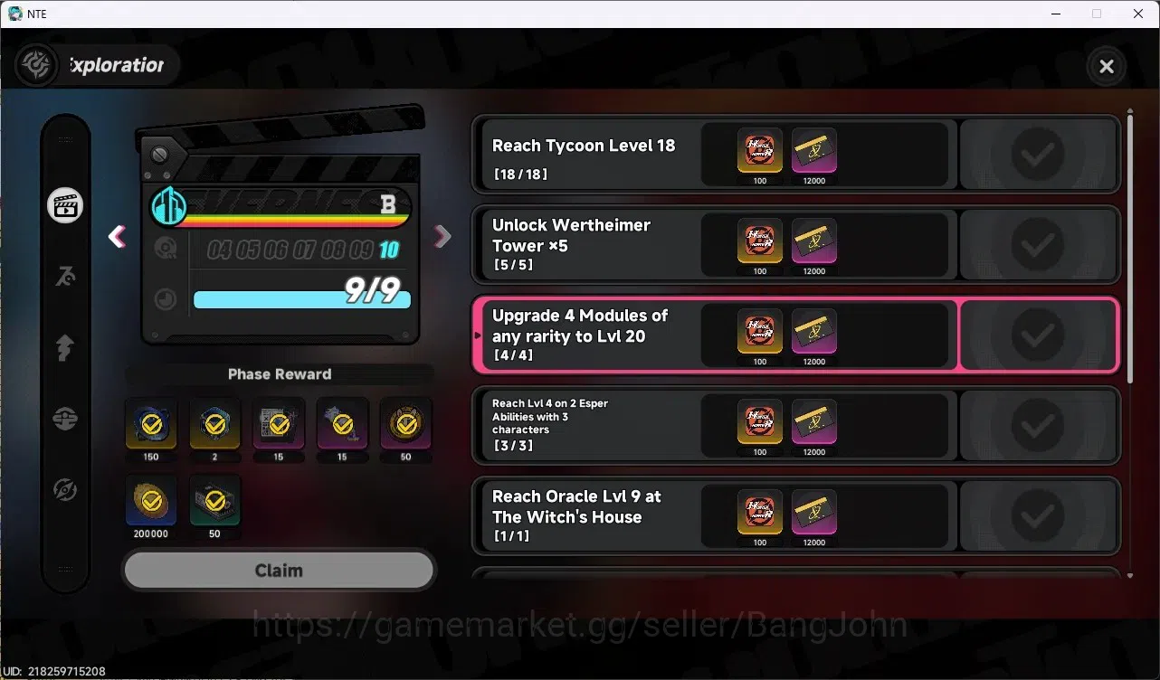 Neverness to Everness Accounts NA| Lv 38 |5 S-Class/2 Limited [(Lacrimosa A4+Sign image 18