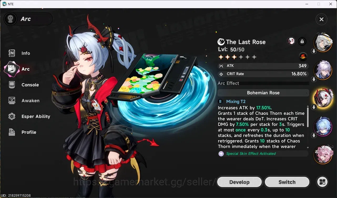 Neverness to Everness Accounts NA| Lv 38 |5 S-Class/2 Limited [(Lacrimosa A4+Sign image 3