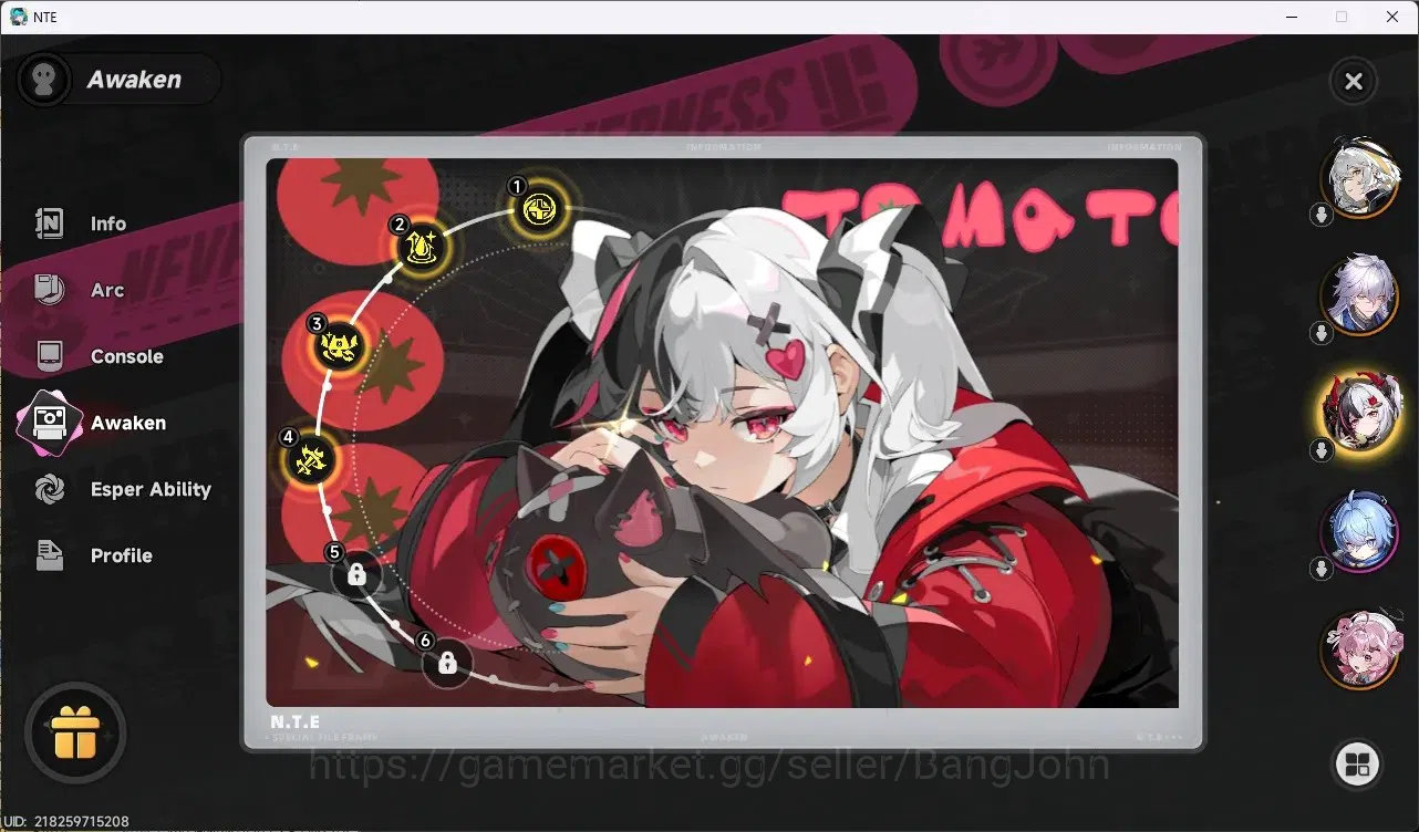 Neverness to Everness Accounts NA| Lv 38 |5 S-Class/2 Limited [(Lacrimosa A4+Sign image 4