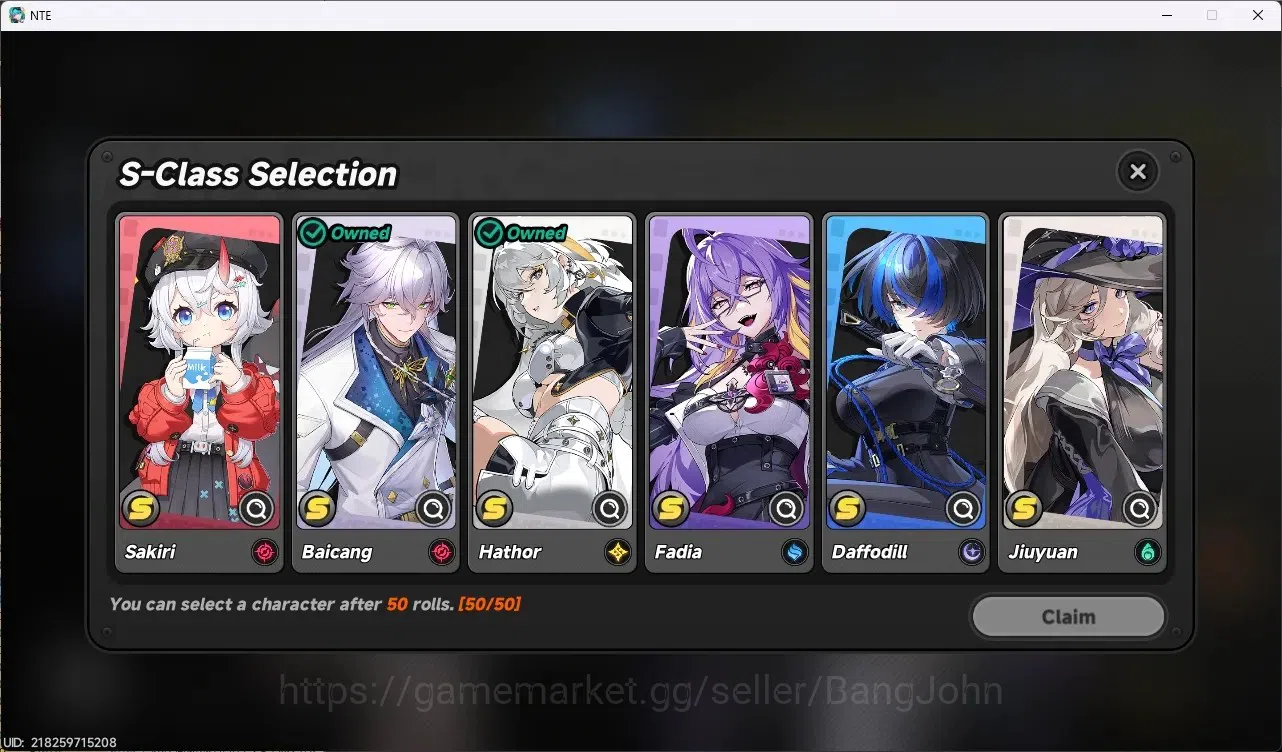 Neverness to Everness Accounts NA| Lv 38 |5 S-Class/2 Limited [(Lacrimosa A4+Sign image 8