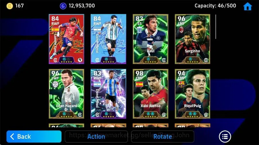 eFootball Accounts Mobile|PW 3144|Roberto Carlos BigT'02,Rivaldo BigT image 3