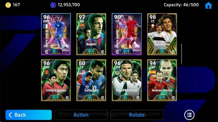 eFootball Accounts Mobile|PW 3144|Roberto Carlos BigT'02,Rivaldo BigT image 5